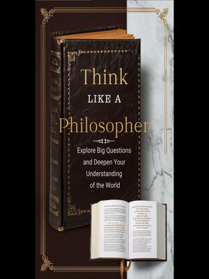 cover image of Think Like a Philosopher